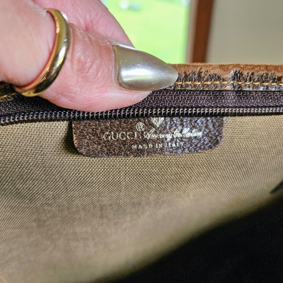 Gucci Supreme large vintage zippered tote - Picture 8 of 12